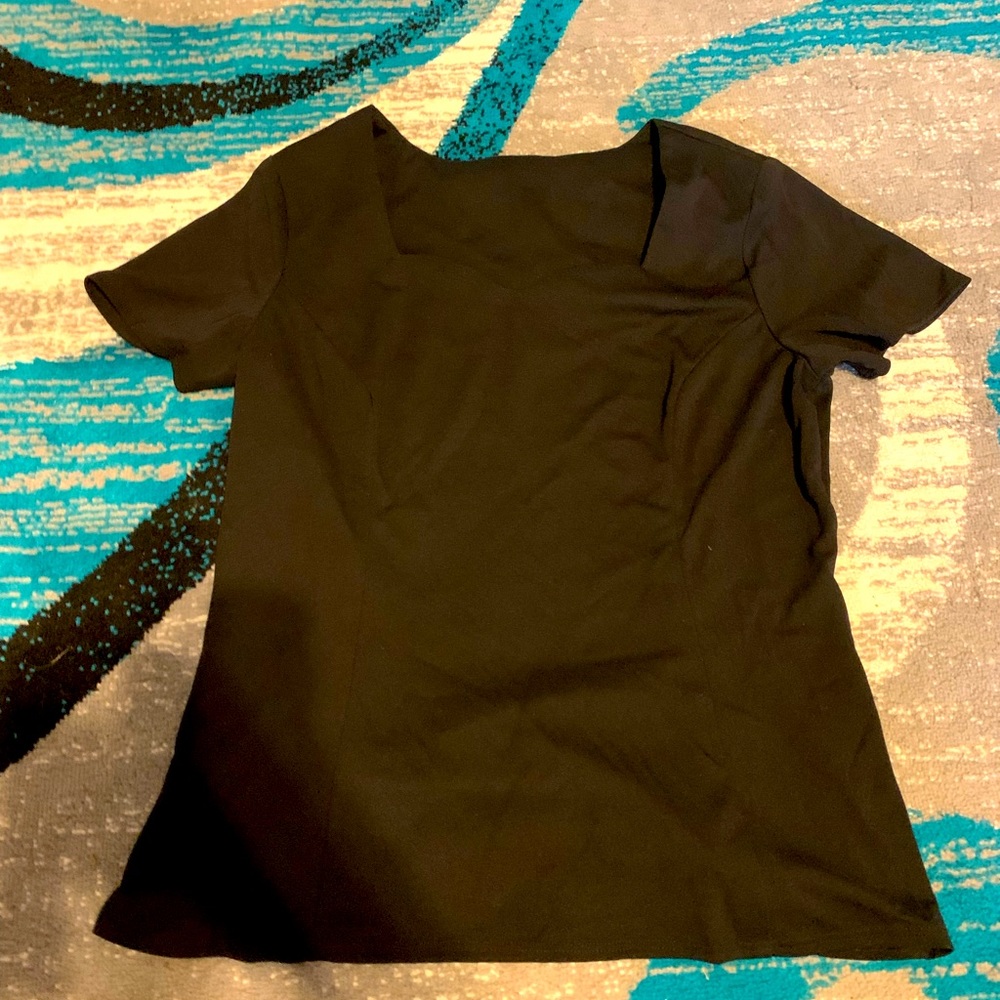 This is a formal black shirt